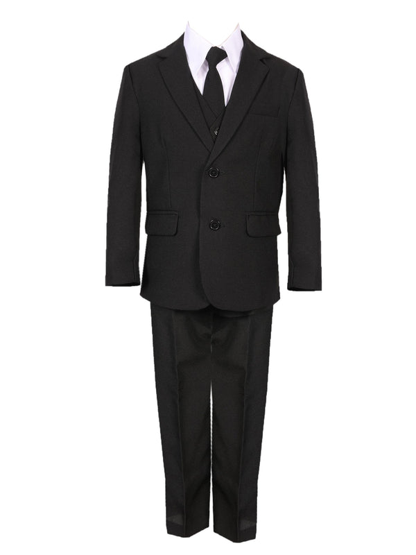 Rain Kids Baby Boys Multi Color Slim Fit 5 pc Special Occasion Suit Set 6-24M - SophiasStyle.com